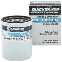 Масляный фильтр для лодочных моторов Quicksilver Mercury 25-30/40-60/75-115 4T (8M0162830)